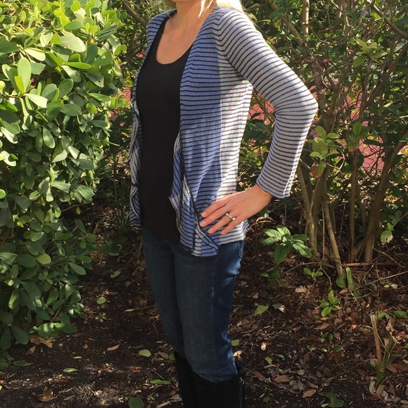 ANTHROPOLOGIE Sparrow Striped Sweater - Picture 2 of 8